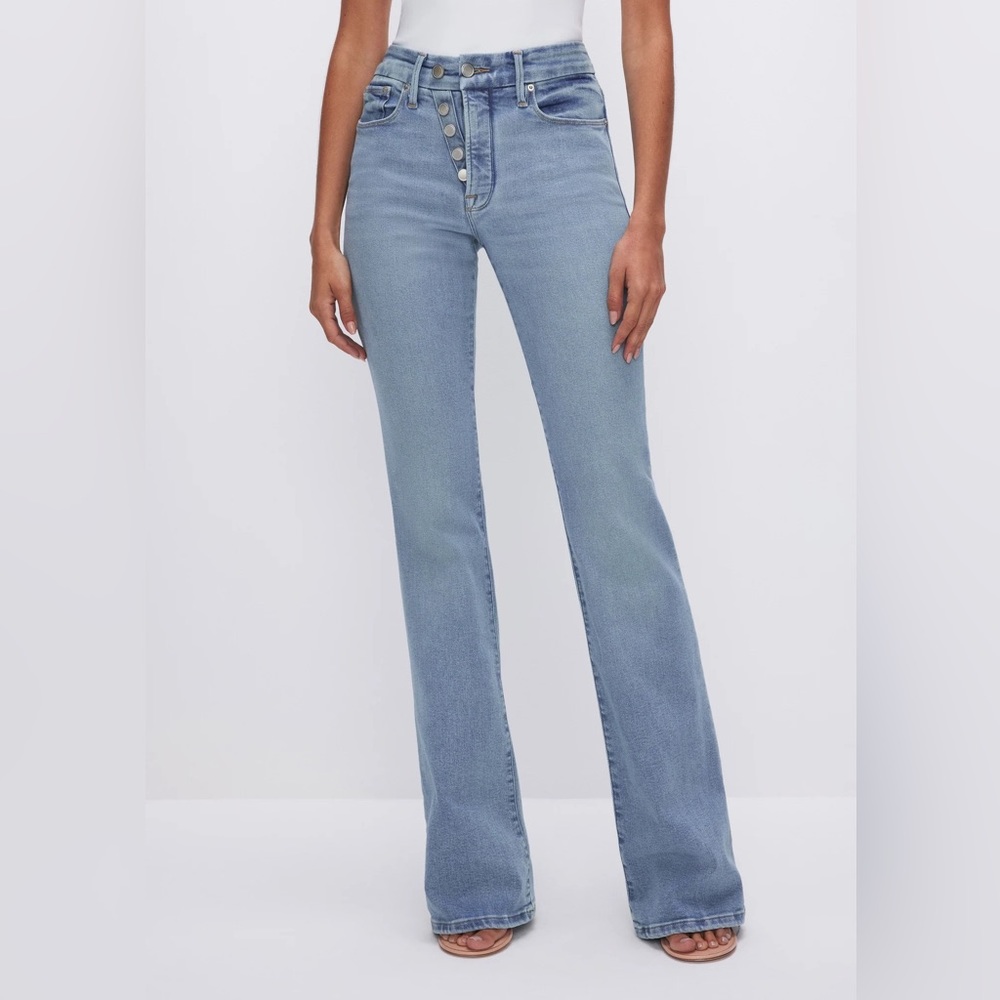 GOOD AMERICAN | GOOD CLASSIC SLIM BOOTCUT SUPER COMPRESSION JEANS